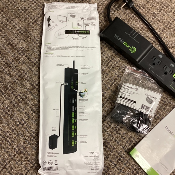 TrickleStar 7 Outlet Advanced PowerStrip+  NEW  * Surge Protector - Picture 3 of 9